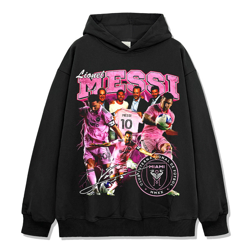 Lionel Messi vintage graphic hoodie — Archive 199x