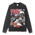 Nas long sleeve shirt vintage hip hop streetwear heavyweight Archive 199X