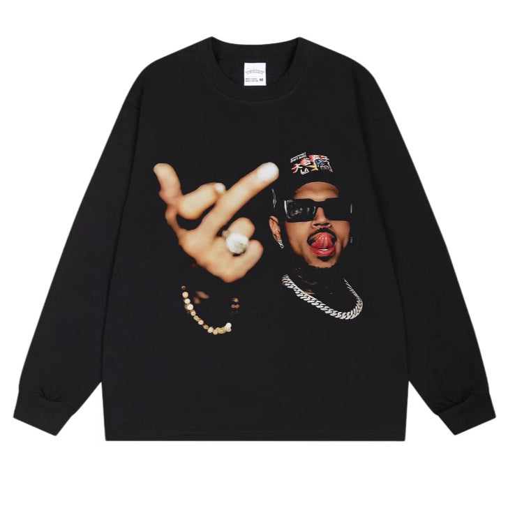 Chris Brown F You Long Sleeve