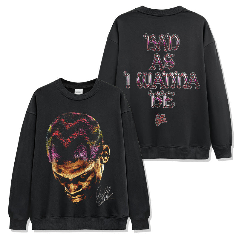 Dennis Rodman vintage graphic crewneck — Archive 199x
